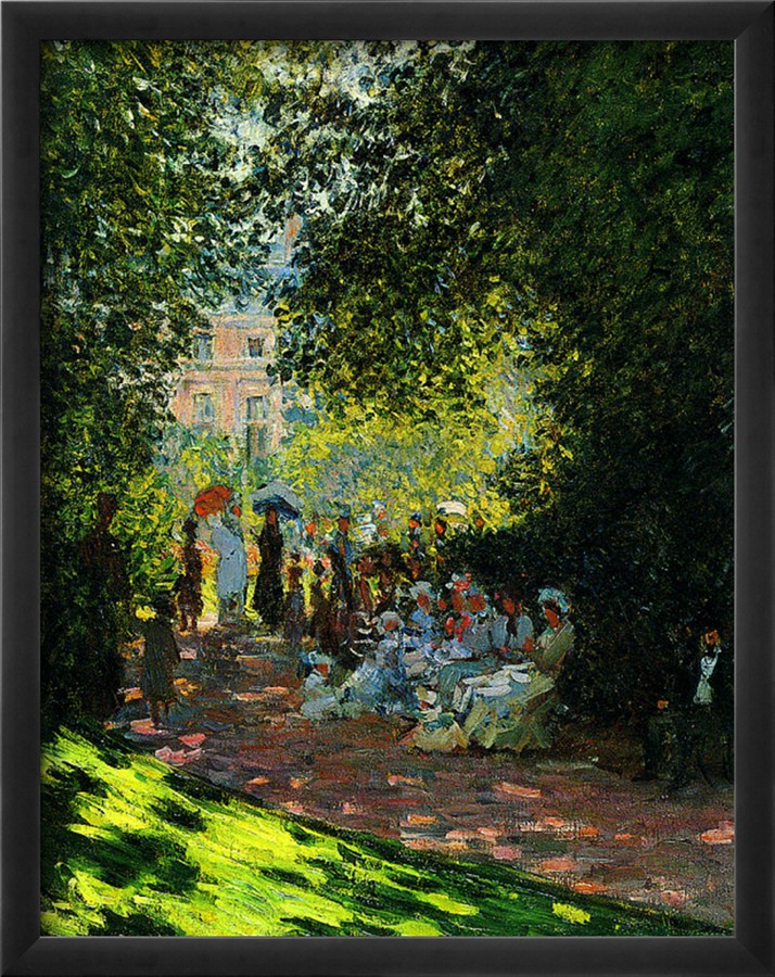 The Parc Monceau-Claude Monet Painting